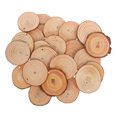 thumbnail image 6 of MRLESS 20pcs Natural Wooden Craft Slices Wood Chips for Christmas Ornaments, Kids Art Projects, Holiday Decorations, and Crafts, 6 of 8