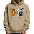 thumbnail image 1 of LUOGENLI Chandails à Capuche pour Hommes, Graphique, à Fermeture Éclair, Chandail à Capuche Graphique d'Halloween, Chandail à Capuche Chaud avec Imprimé, Douillet, Décontracté, Mode Urbaine, Veste pour l'Automne et l'Hiver, Chandails à Capuche à Fermeture Éclair Intégrale pour Hommes, Beige, Taille TTTG, 1 of 5