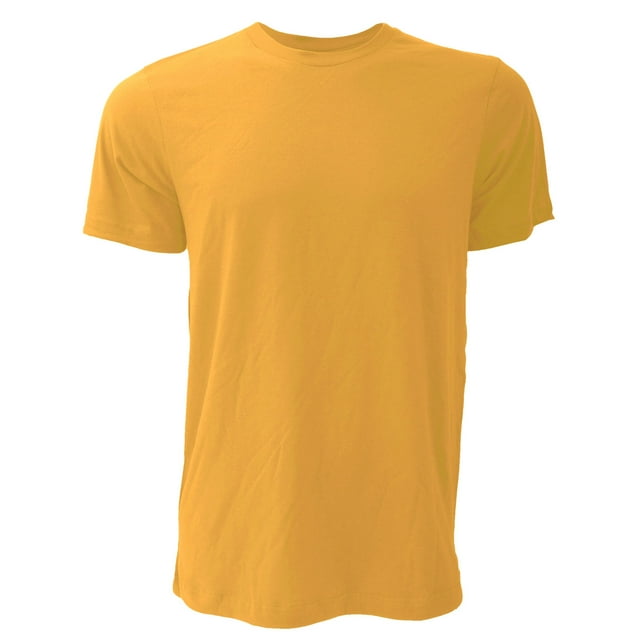 Canvas Jersey Crew Neck T-Shirt / Mens Short Sleeve T-Shirt