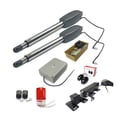 thumbnail image 3 of Automatic Dual Arms Electric Swing Door Gate Opener Operator Motor Actuator Closer Swing Gate Opener + Wifi Control System For Driveway ,Ultra-Quiet Operation, 3 of 7