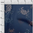 thumbnail image 2 of oneOone Velvet Indigo Blue Fabric Sea Sewing Craft Projects Fabric Prints By Yard 58 Inch Wide, 2 of 4