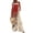 Red(American Flag Stars), variant on Iaqnaocc 4th Of July Outfits for Women Independence Day American Flag Stars Womens Jumpsuit Red White and Blue Sleeveless Wide Leg Summer Adjustable Strap Plus Size Jumpsuits Overalls Red XL