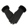 thumbnail image 2 of Dress Choice Women Winter Warm And Cute Touchscreen Gloves Fleece Lining Gloves Fuzzy Cuff Thermal Soft Gloves, 2 of 8