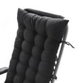 thumbnail image 2 of Lovote 49" Lounge Chair Cushion Soft Seat Pad Recliner Mat Black, 2 of 4