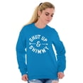 thumbnail image 4 of Shut Up and Shimmy Dancer Dancing Women Crewneck Sweatshirt Brisco Brands X, 4 of 6
