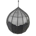 thumbnail image 5 of Modway Garner Teardrop Outdoor Patio Swing Chair without Stand in Gray/Navy, 5 of 5