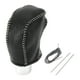 thumbnail image 1 of Cubierta de pomo de cambio de marcha Unique Bargains para Toyota Tacoma 2016-2022, antideslizante, texturizada, negra y gris, protector de mango de cambio de cuero sintético, 1 Pc, 1 of 1