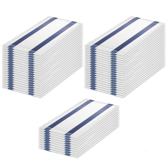 Rvaymup 50pcs Disposable Floor Cleaner Mop Refill Pads for Pet Hair and Dirt Removal