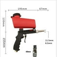 thumbnail image 5 of Kit de Pistolet à Sable Pneumatique, Machine de Sablage Industrielle Réglable Portable à Main (Rouge, 26.2*29cm), 5 of 5