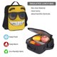 thumbnail image 5 of Easygdp Smiling With Sunglasses Mochila para Niños y Niñas con Set de Caja de Almuerzo y Estuche para Lápices 3 en 1, Mochila Escolar Estampada para Adolescentes, 5 of 7