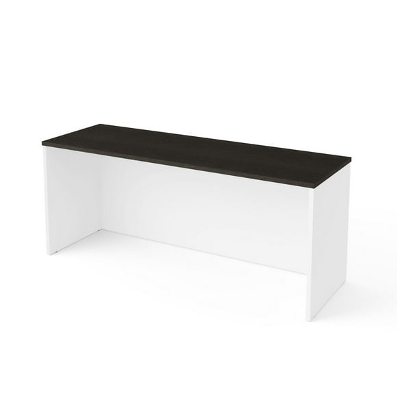 Bestar Pro-Concept Plus 72W Narrow Desk Shell white & deep grey