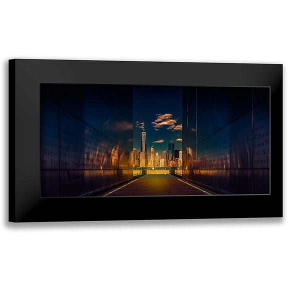 Carvalho, Jackson 24x14 Black Modern Framed Museum Art Print Titled - Freedom