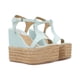 thumbnail image 1 of Sandalia De Plataforma Con Yute Para Mujer Color Aqua Platonia CLEOPATRA-04-AQUA, 1 of 8