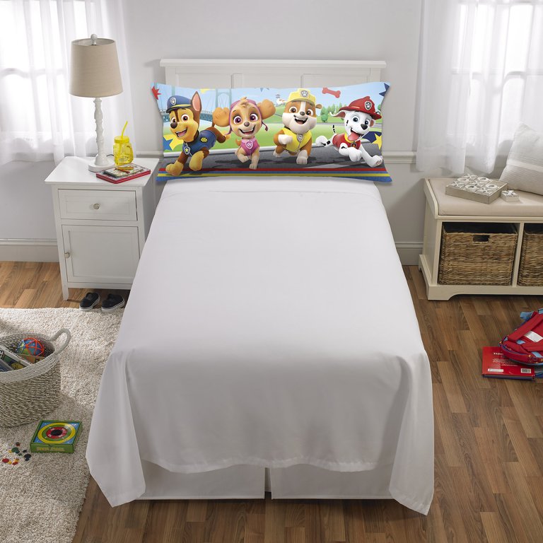 PAW Patrol Extra Large Body Pillow, Reversible Design, 4-Feet Long