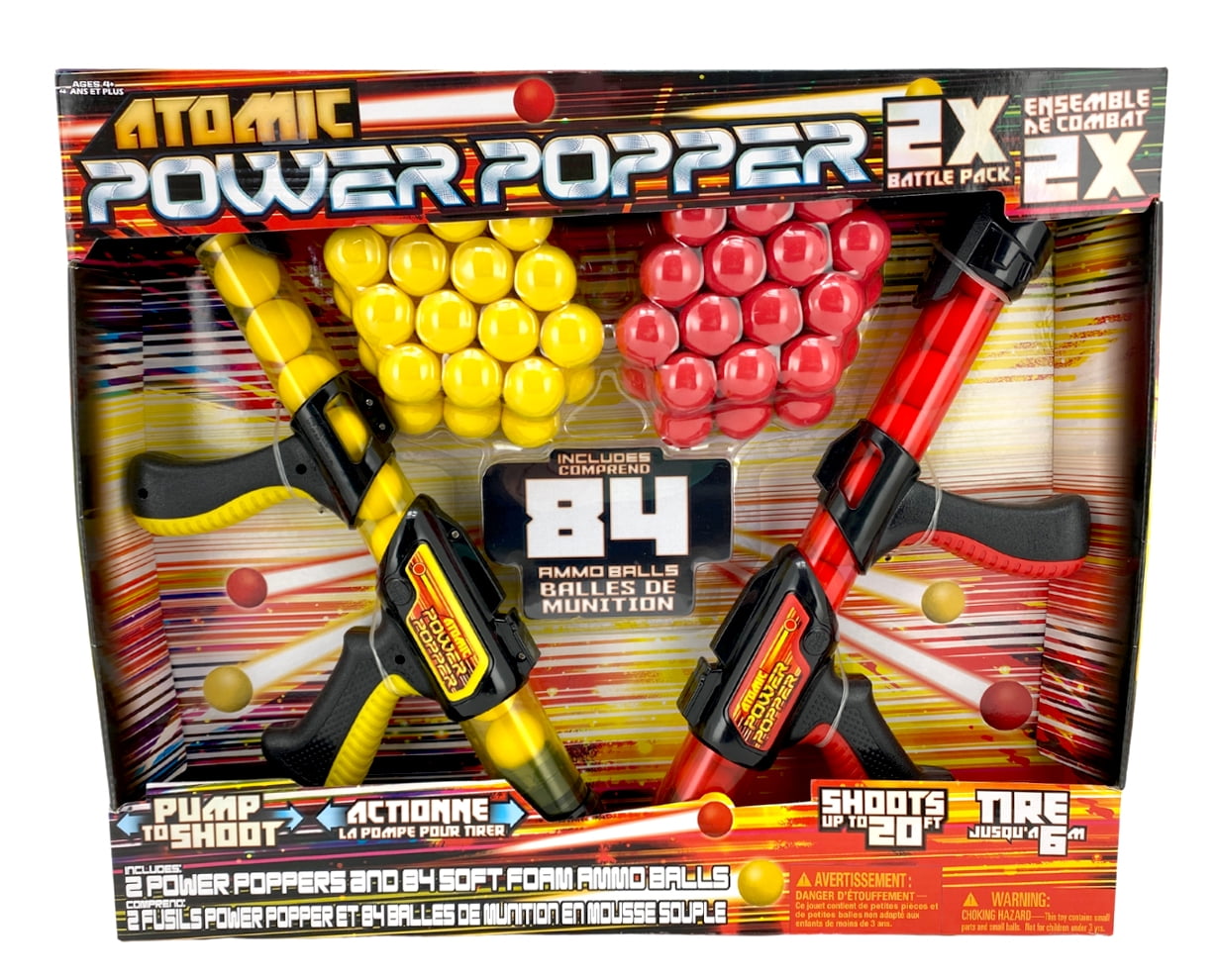 Hog Wild Power Poppers 2 Piece Battle Pack Shoots up to 20 Feet