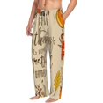 thumbnail image 2 of Disketp Thanksgiving With A Grateful Heart Men'S Pajama Pants - Ultra Soft Fleece Sleep And Lounge Pants (Size: S-Xxl), 2 of 9
