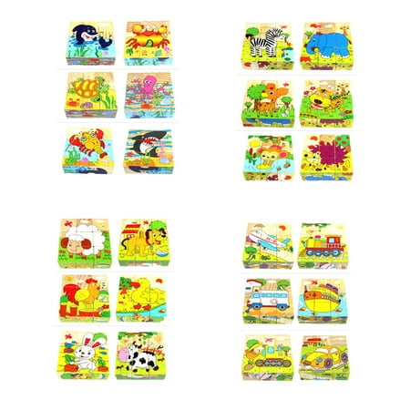 kids blocks cartoon jigsaw