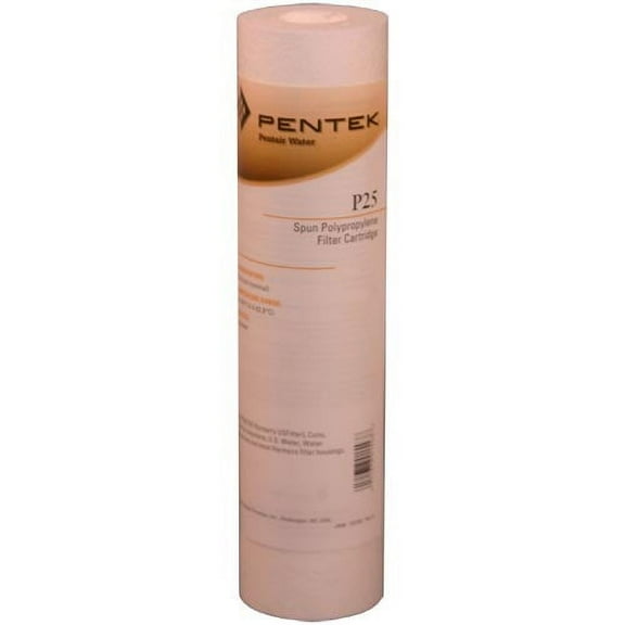 Pentek P25 Spun Polypropylene Filter Cartridge, 9-3/4 inch x 2-3/8 inch, 25 Microns