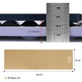 thumbnail image 3 of Mountain Spring Polar Bear XL Folding Closed Cell Foam Sleeping Pad R-2.6 | Highest R-Value Thickened Moisture-Proof Foam Sleeping Mat on The Market for Camping Hiking Backpacking (Champagne Gold), 3 of 7