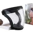 thumbnail image 4 of （Red-For Adult）Full Face Protective Shield Visor Hd Transparent Full Face Mask Clear Spray Splash Proof Breathable Cover, 4 of 4