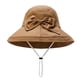 thumbnail image 1 of Sombrero Para El Sol De Verano Sombrilla Para Exteriores Protección Solar Sombrero Para El Sol De Ala Ancha Sombrero De Pescador Con Lazo Noticed AP006786-02, 1 of 6