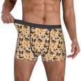 thumbnail image 2 of Kdxio Men's Boxer Briefs with Cute Dogs Head Print - Comfortable and Breathable Underwear for Everyday Wear, 2 of 7