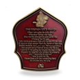 thumbnail image 3 of Firefighter Challenge Coin C&Xanadu Fireman Prayer, 3 of 6