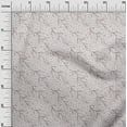 thumbnail image 3 of oneOone Georgette Viscose White Fabric Watercolor Floral Dress Material Fabric Print Fabric By The Yard 42 Inch Wide, 3 of 5