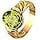 thumbnail image 4 of 9.00 Ratti / 8.00 Carat Certified Natural Green Peridot Gemstone Adjustable Ring/Anguthi For Men And Women-B0BX49, 4 of 6
