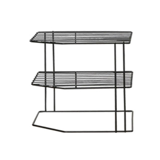 3-Tier Cabinet Corner Shelf Multipurpose Organization Rack for Cups Dishes Cupboard Pantry New
