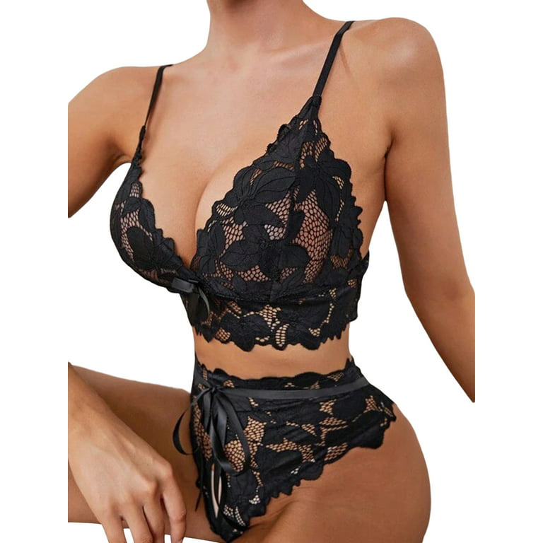 Buy LYCKA LMM0109-Lady Two Piece Sexy Bra and Panty Lingerie Sets