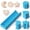 Blue, variant on KAVILIN 4 Pack Cake Pop Molds, Printed Star Moon Sun Heart Shaped Cake Pop Cutter and Pusher Set, DIY Baking Supplies for Home Baking, Birthday Parties, Wedding Desserts(ivory white)