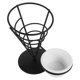 thumbnail image 5 of WEUVEB Soporte Compacto Negro Para Papas Fritas Y Aperitivos Con Estructura Metálica Duradera, 5 of 8