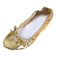thumbnail image 4 of Zapatillas de Ballet Cuero Dance Zapatos Split Tiras Entrecruzadas Calzado Danza 38 Zulema Zapatos para danza del vientre, 4 of 8