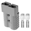 thumbnail image 2 of MasteelfCA 350A 600V Premium Plug Exterior Connector DC Power Solar Caravan with 2 Contacts (Gray), 2 of 7