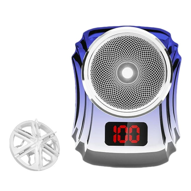 Electric Compact Digital Display Beard Trimmer for Men Barber Car
