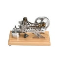 thumbnail image 2 of Oubit Air Stirling Engine,LED Air Stirling Engine Electricity Power Generator Model Stirling Engine Smooth Operation, 2 of 9