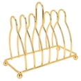 thumbnail image 4 of Posavasos de Aislamiento Térmico ANGGREK Metal Retro Estilo Europeo Con soporte de marco, 4 of 7
