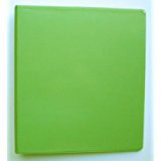 LIME 3 RING 1.5" VIEW BINDER 8.5 X 11 - PACK OF 6