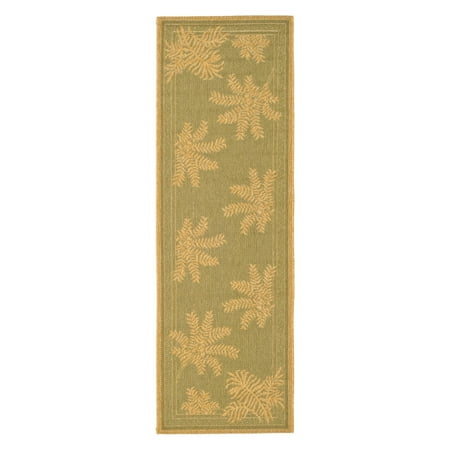 - Safavieh Courtyard CY6683 Indoor/Outdoor Area Rug Green/Natural