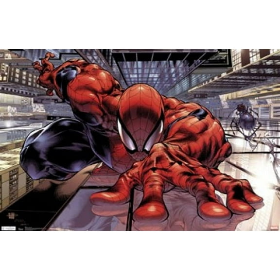 Spider-Man - Wall Crawler Laminated Poster Print (36 x 24)