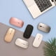 thumbnail image 2 of 2.4G Wireless Ergonomic Slim Mouse Less Noise 4 Buttons 3 Adjustable movement speed Levels Rechargeable Mouse for Laptop Computer, Silver, 2 of 5