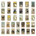 thumbnail image 2 of 62 pegatinas de grafiti de cartas de tarot, pegatinas personalizadas transfronterizas, monopatín DIY, funda para teléfono móvil, pegatinas para maleta a prueba de agua, 2 of 13