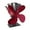 Red, variant on Thermal Fan for Wood Stove Stove Fan Wood Stove Fan Fireplace Fan Heat-Powered Fan with 4 Blades