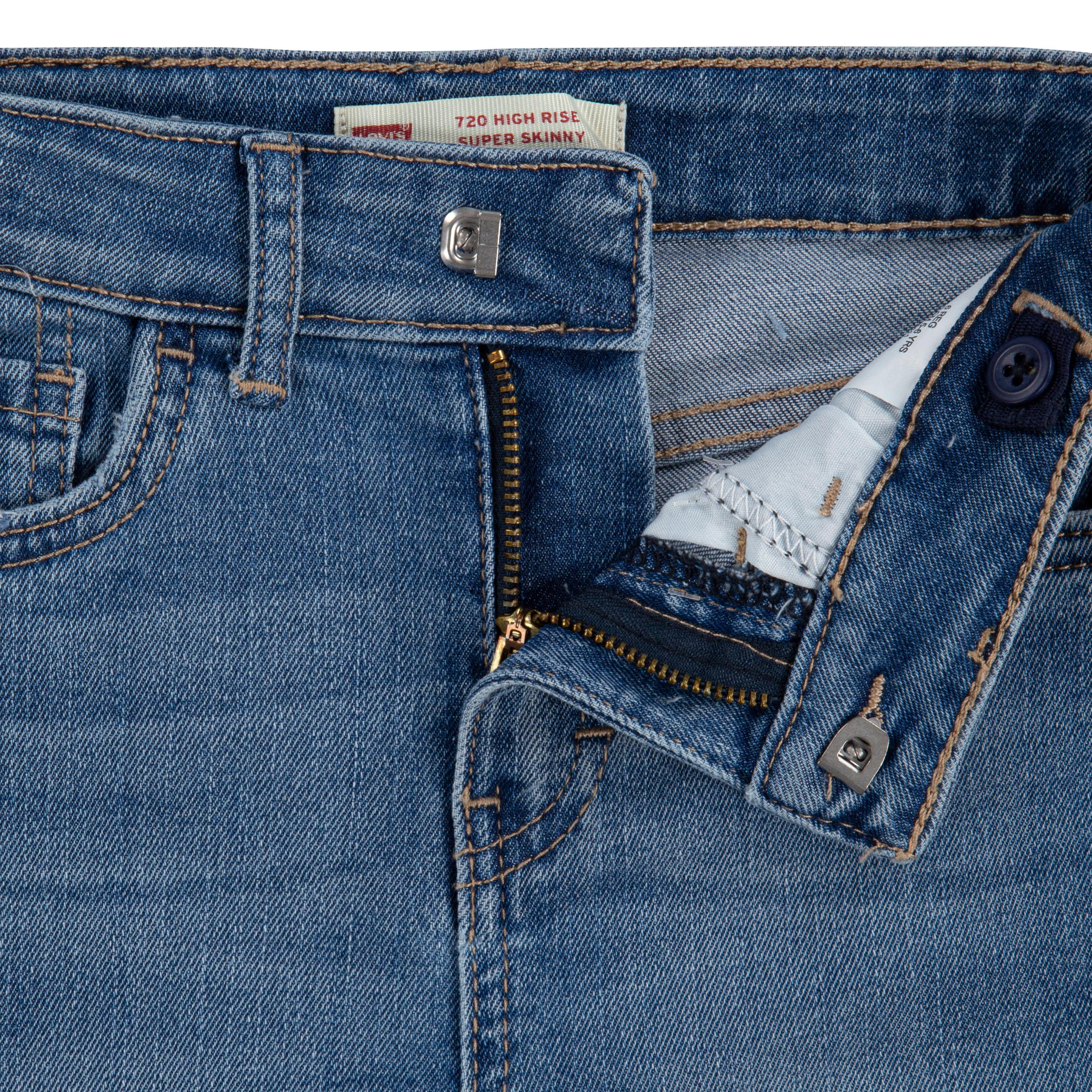 Levi's Girls' 720 High Rise Super Skinny Fit Jeans, Sizes 4-16