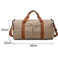 thumbnail image 2 of La bolsa de asas del viaje, bolsa del fin de semana para la bolsa del gimnasio de los deportes de la natación, 2 of 6