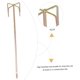 thumbnail image 3 of Drillpowered Paint Cement Stirrer Alloy Mix Rods for Electric Drill Diy Mixing Sticks, 3 of 5