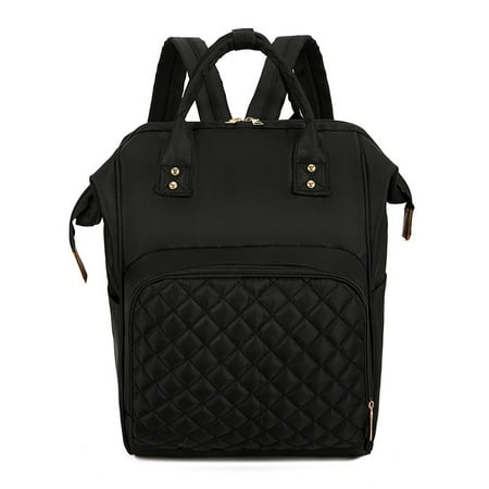

Stamens Large Baby Diaper Bag Backpack With Changing Pad Insulated Pockets With Changing Pad Insulated Pockets Mommy Daddy Travel Backpack Baby Diaper Bag Backpack Mommy Daddy(Black)