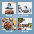 thumbnail image 4 of Sistema de cocción Air Fryer Ninja Crispi 4 en 1 4 L Periwinkle, 4 of 9