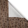 thumbnail image 4 of Ambesonne Kitchen Window Valance, Bakery Themed Muffins, 54" X 18", Cocoa Redwood, 4 of 5